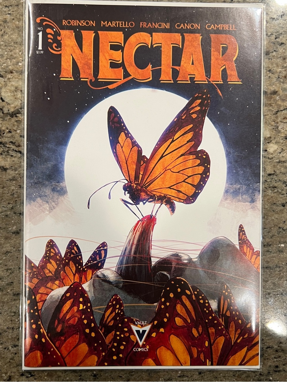Nectar #1 Cover A First Print Vault Comics